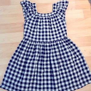 Gap plaid/ gingham dress